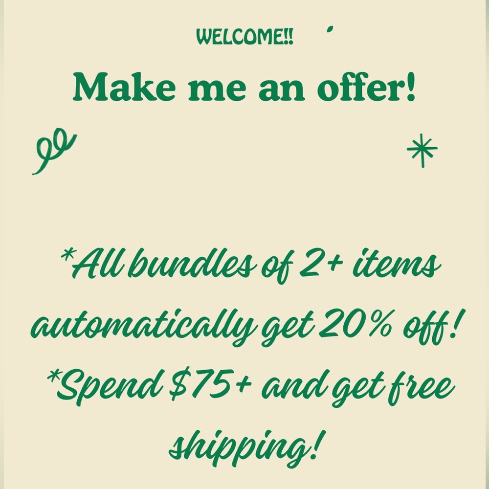 Make me an offer!